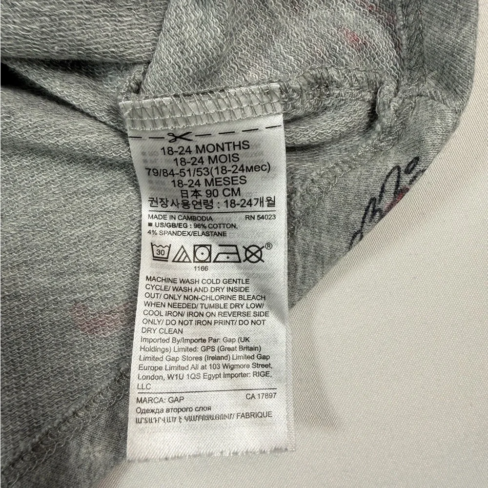 GAP x DISNEY Minnie Mouse Ski Dress Long Sleeve Toddler 18-24 Months Winter‎